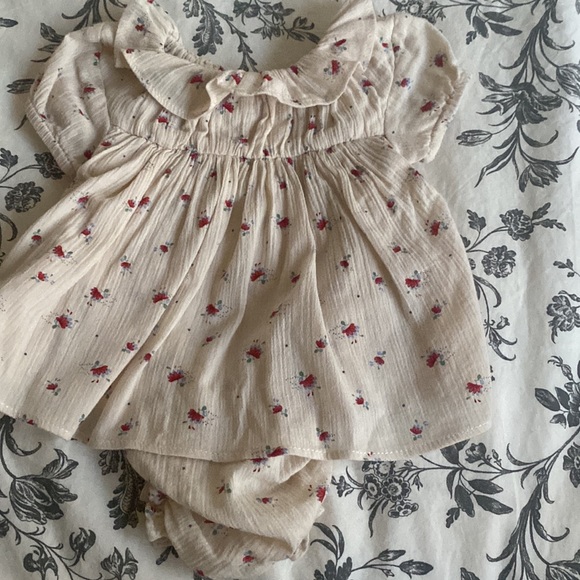 Dress with bodysuit,konges slojd, 0-1m, nice collar - Picture 4 of 7